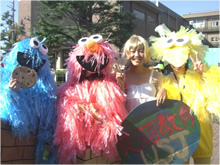 2010年　梨甲祭の仮装パレード